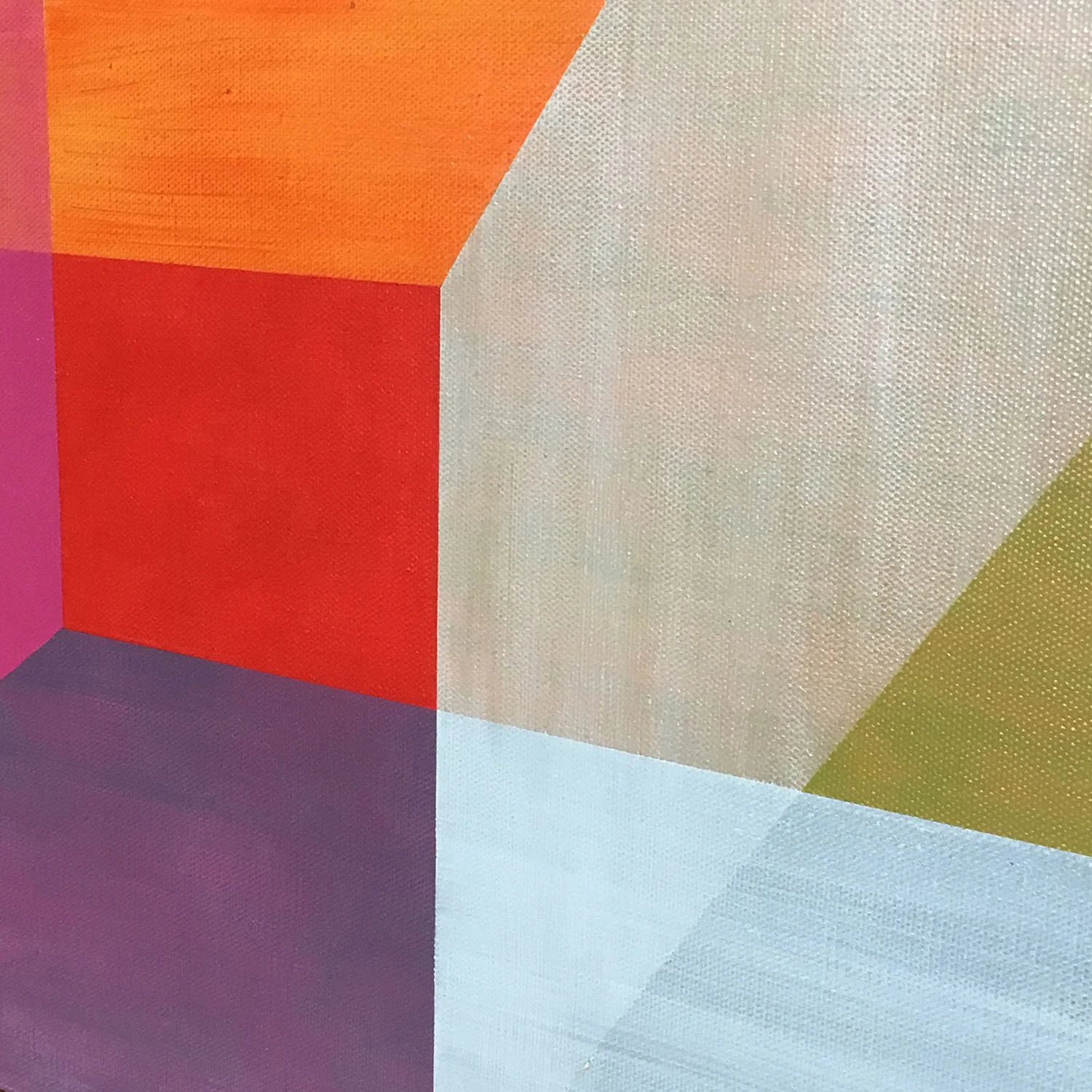 Detail of Portal - original painting by Amanda Wilkinson