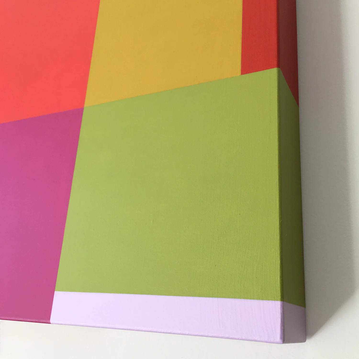 Detail of Summer - original painting by Amanda Wilkinson