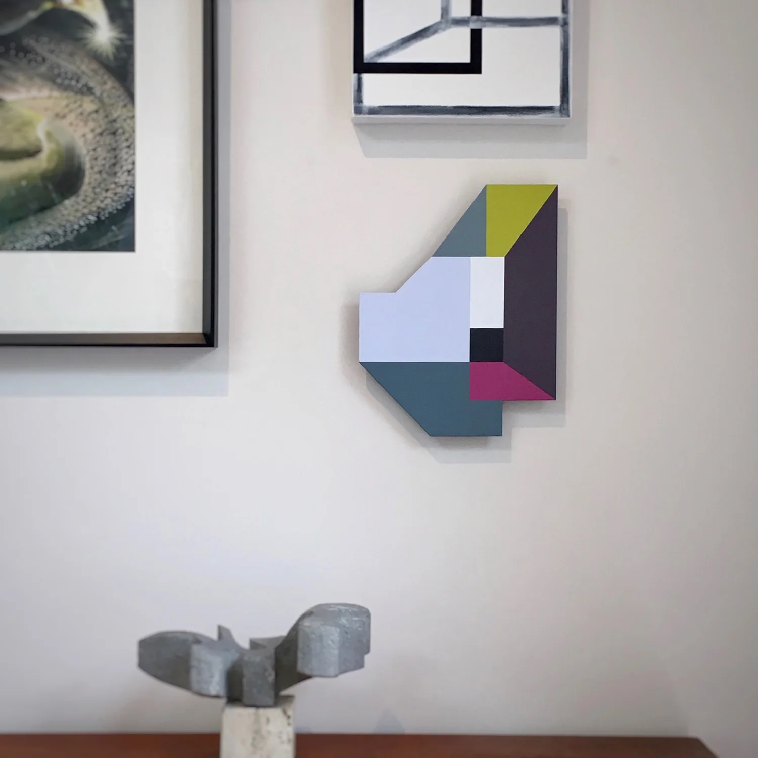 Fold - original wall sculpture by Amanda Wilkinson (amandawilkinsonart.com)