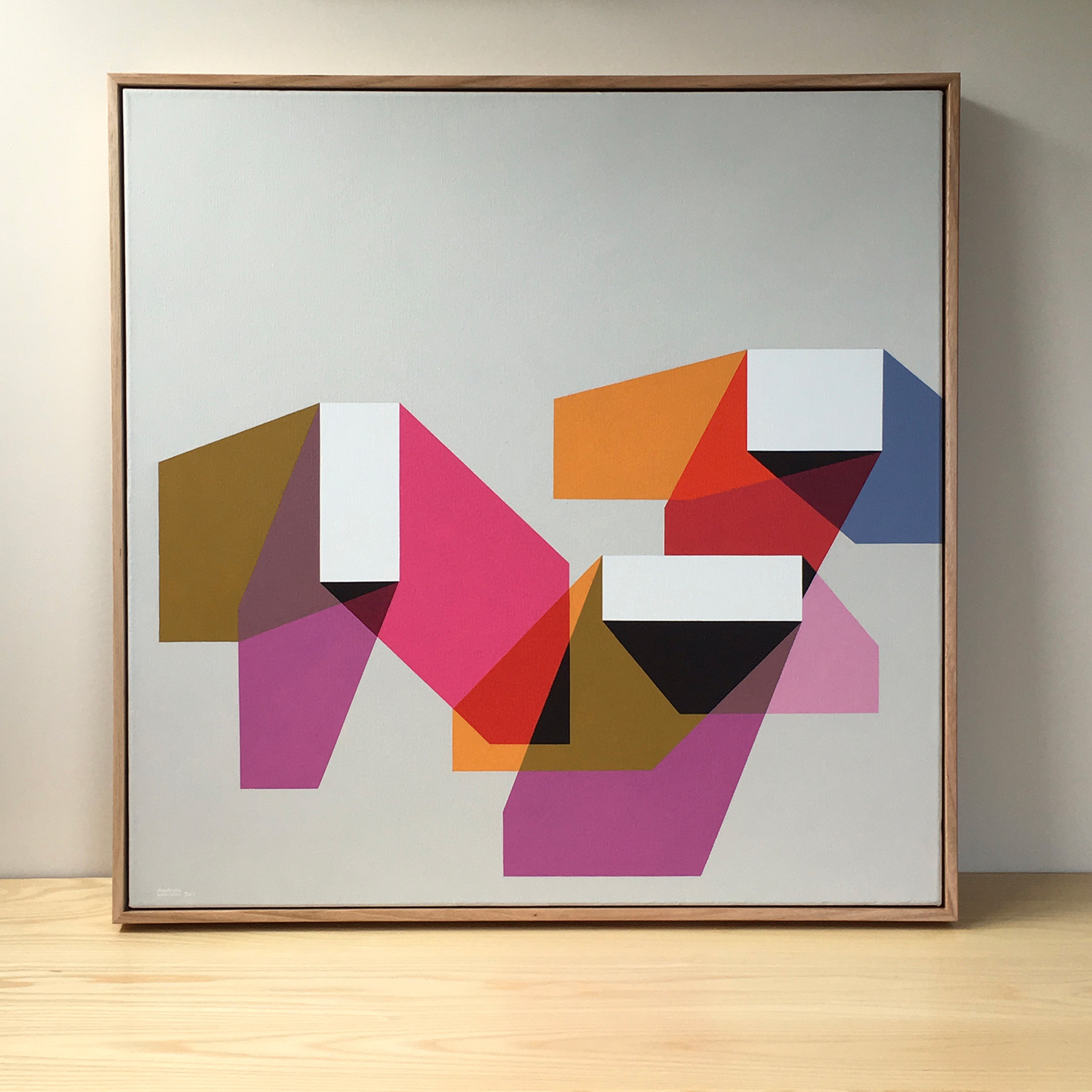 Bloom - original painting by Amanda Wilkinson (www.amandawilkinsonart.com)