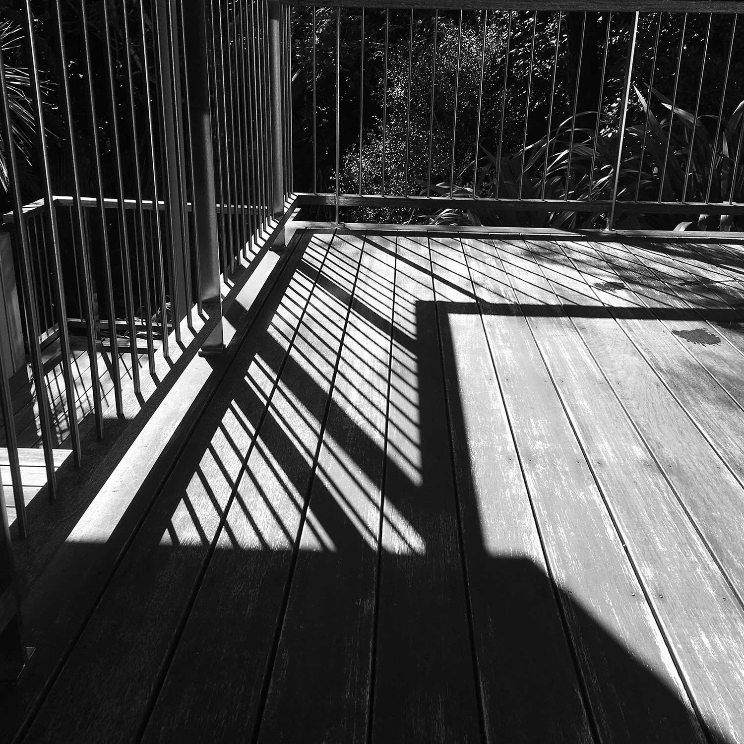 balustrade shadows