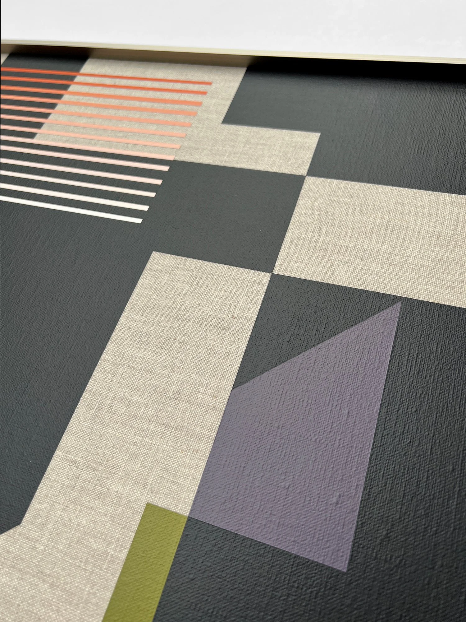 Detail of Way Out - original painting by Amanda Wilkinson