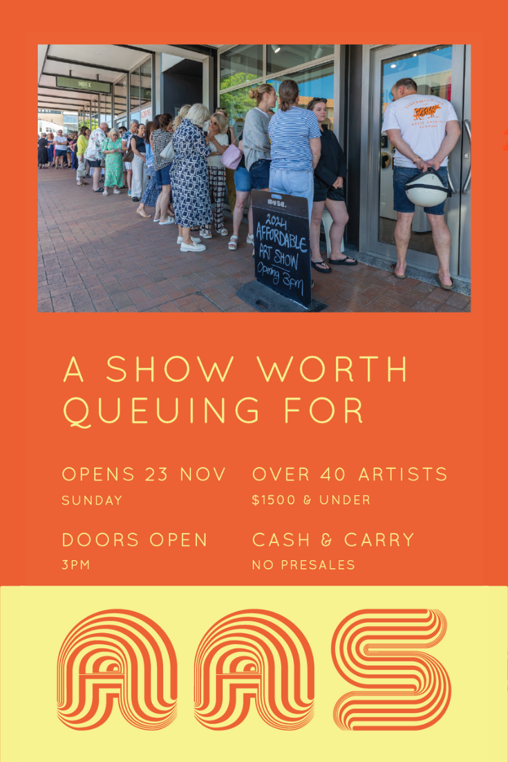 Affordable Art Show 2025 - exhibition at Muse Art Gallery