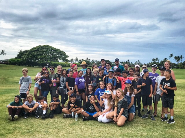 Hualalai Golf Course First Green Group.jpg