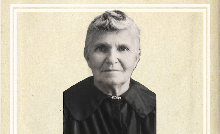 "Aged Erie Pioneer Woman" is a hell of a headline
