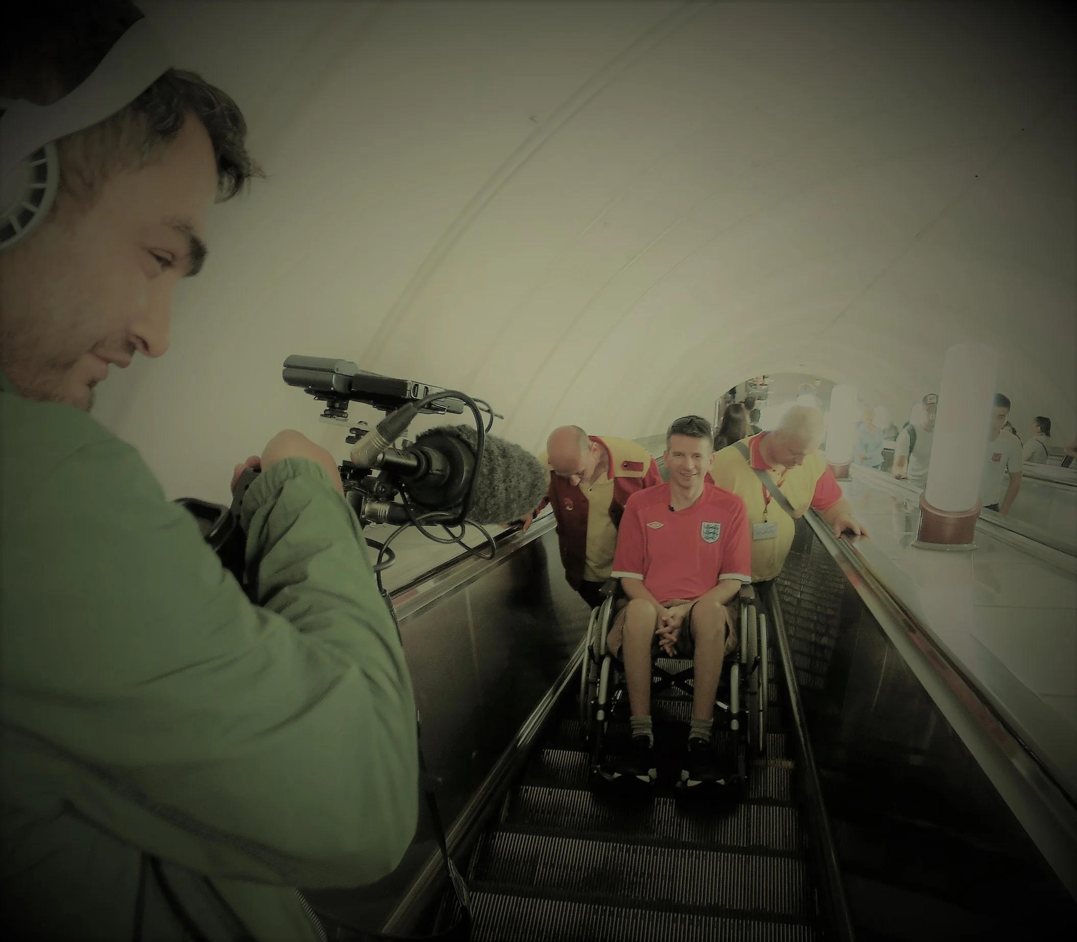 The subway lacks an elevator