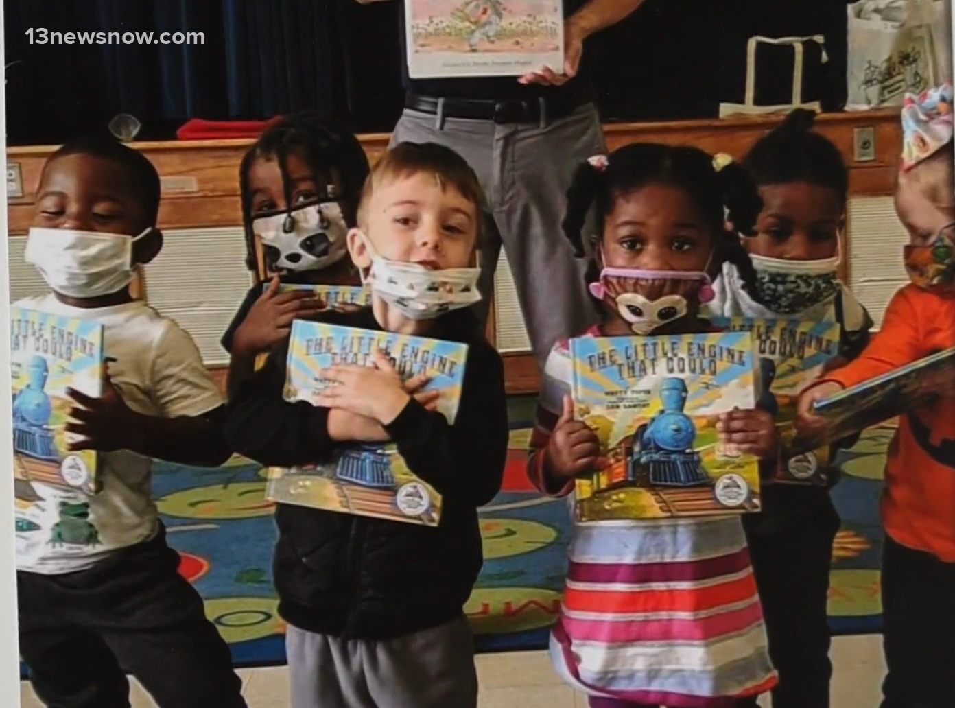 13NewsNow: MAKING A MARK: Peninsula nonprofit sends monthly books to young children