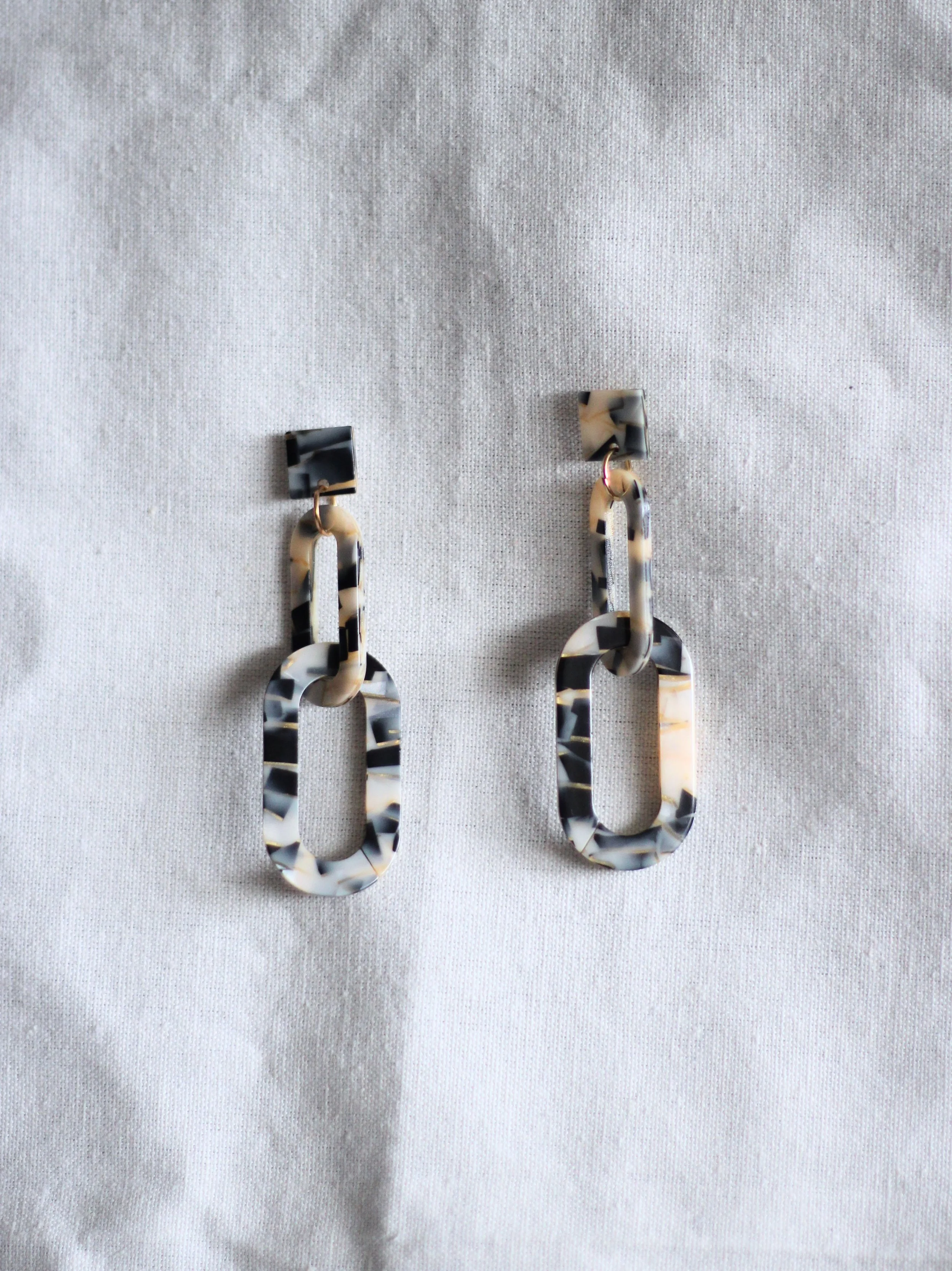 Jan 2019_Rhonda Loop Earrings_Black & Cream_$25 (1).jpeg