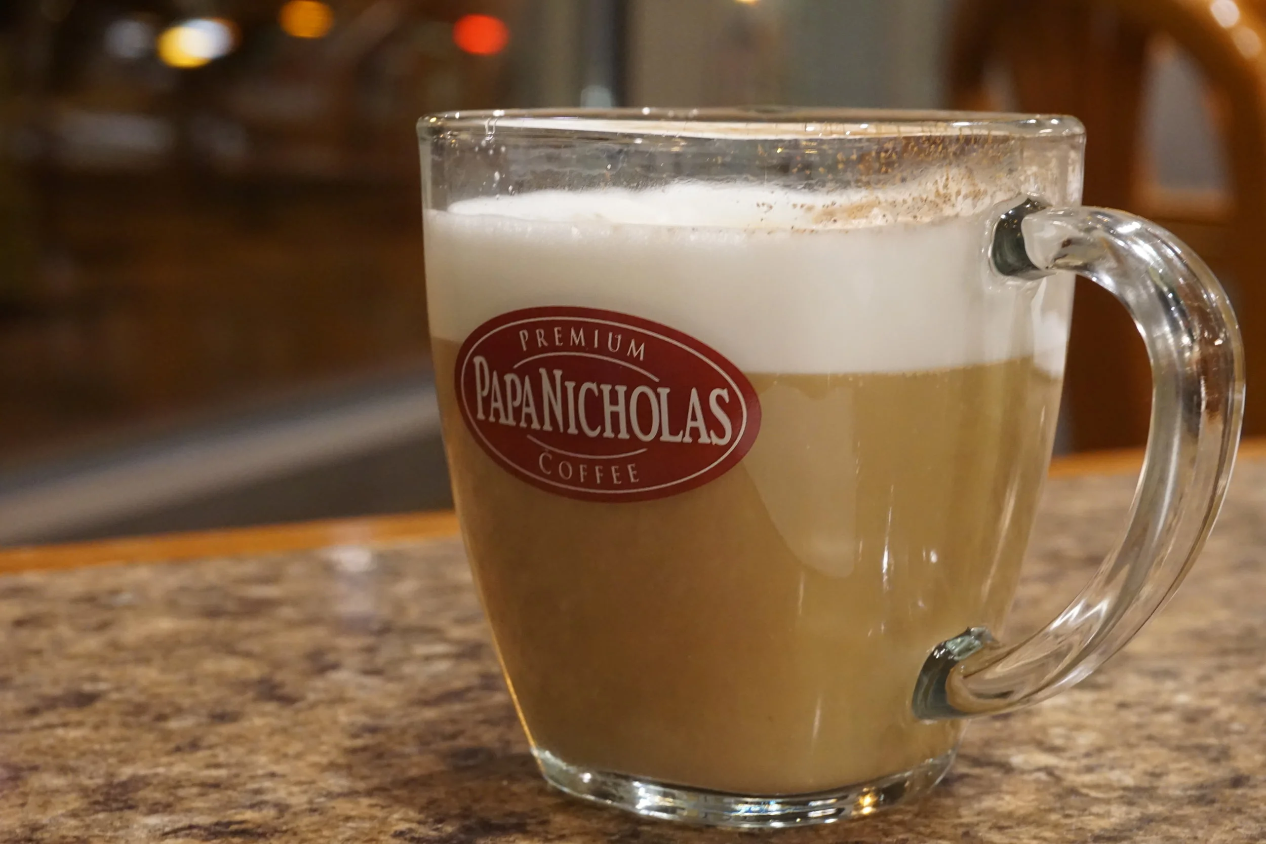 FEATURING PAPA NICHOLAS CHAI LATTE