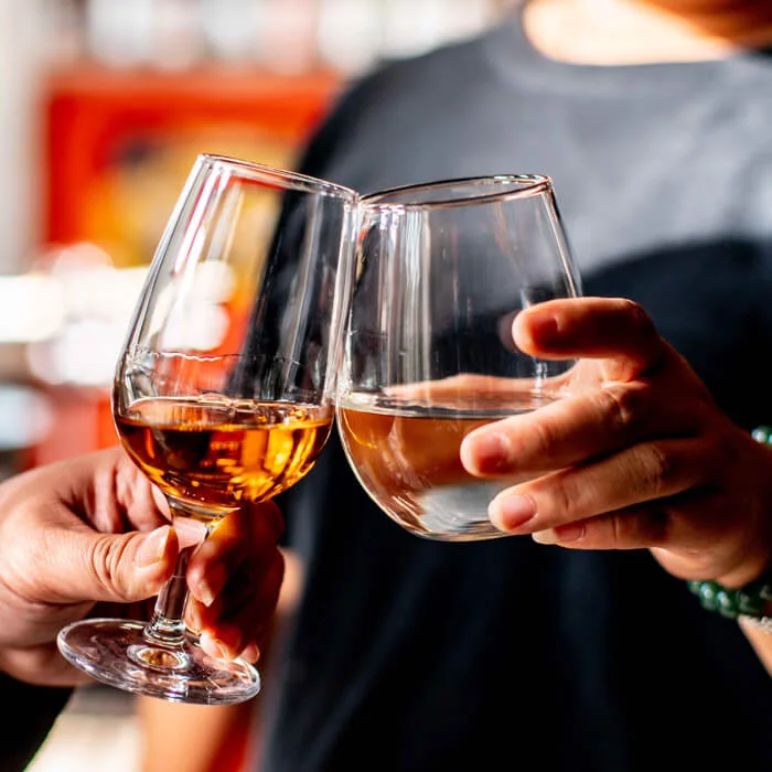 Photo of two secret shoppers visiting a restaurant in sydney