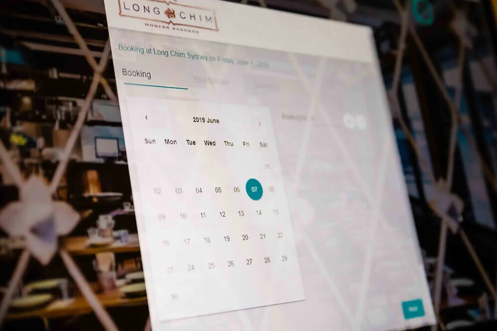 Website should include an online bookings page