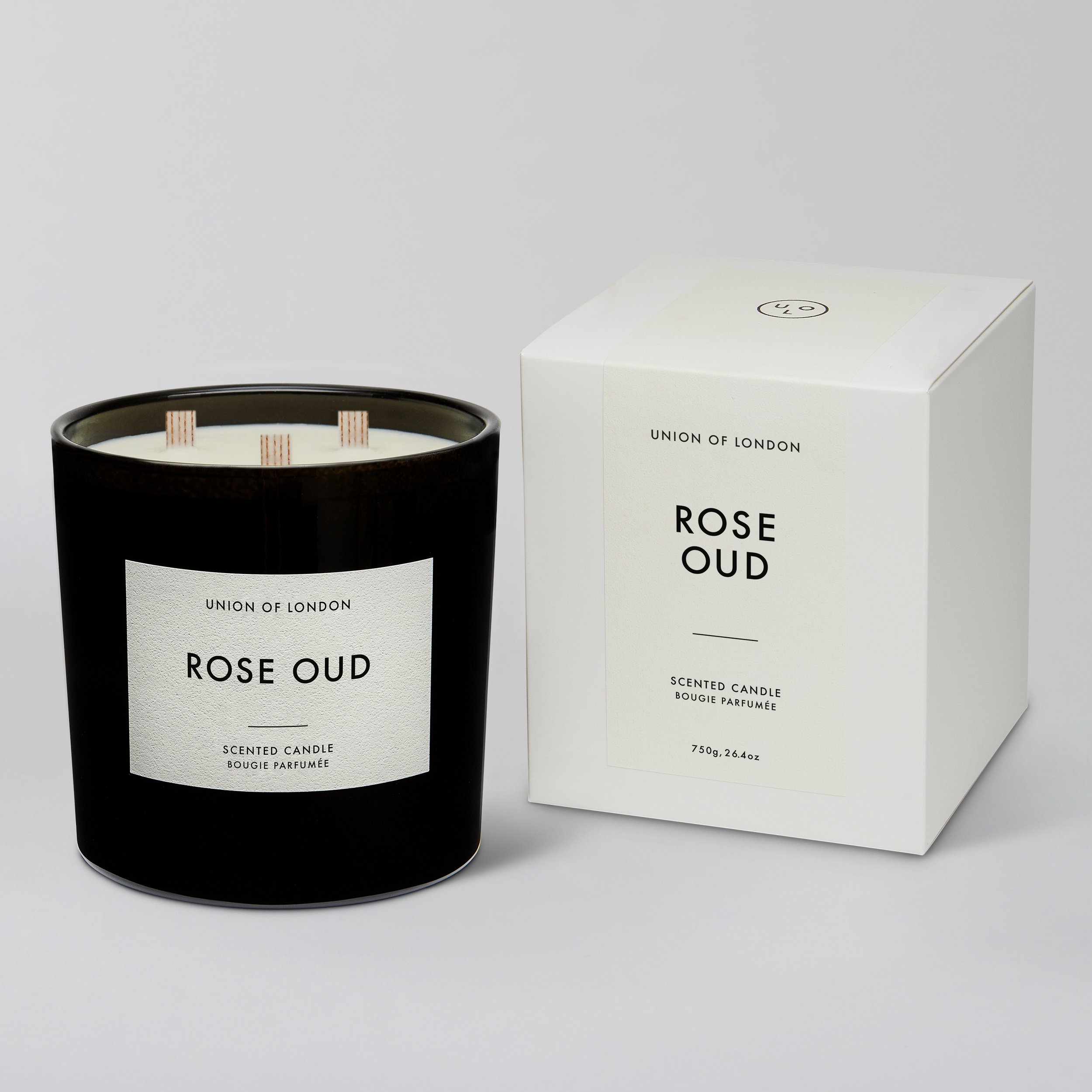 Rose Oud Candles — Union of London