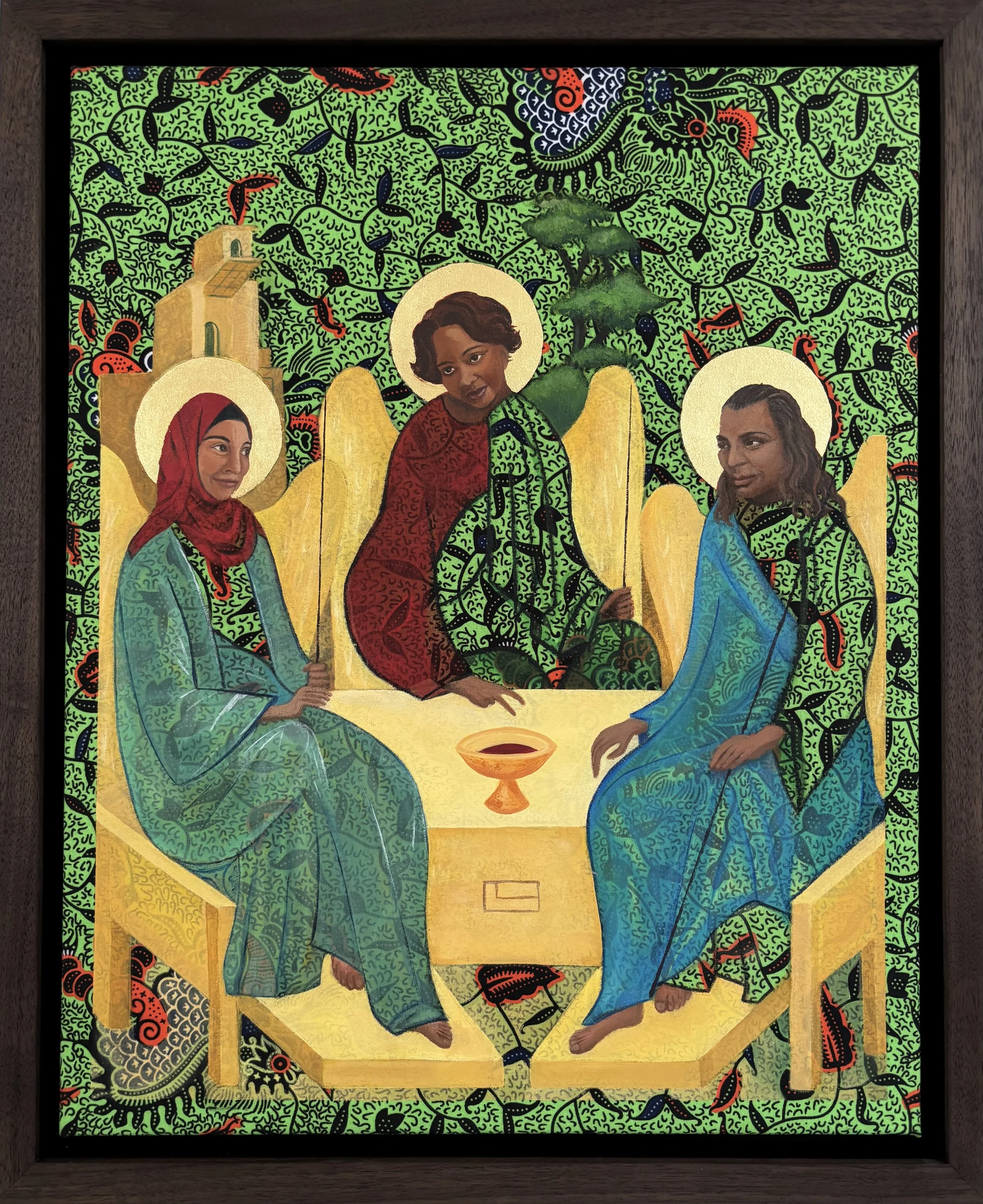 Hospitality of Abraham - framed.jpeg