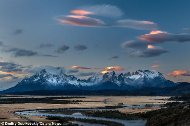 UFO Clouds spotted in Chile