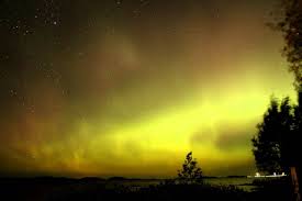 Borealis Aurora Close Lights Northern