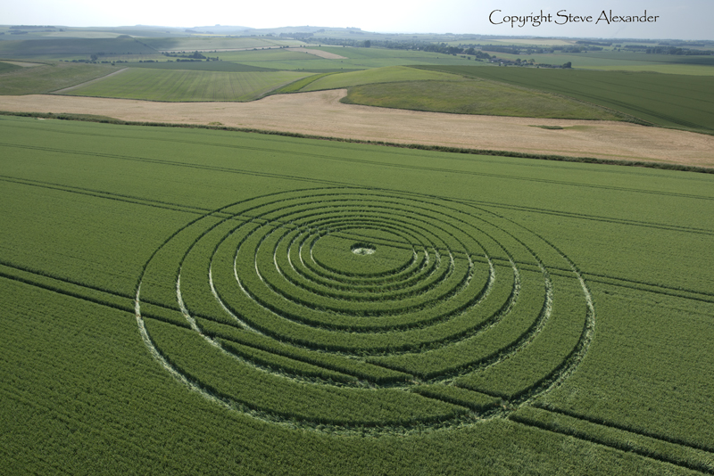 West Kennett, Wiltshire, UK - 6 July 2013