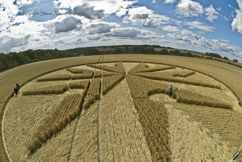 Tidcombe, Wiltshire, UK - 10 August 2013