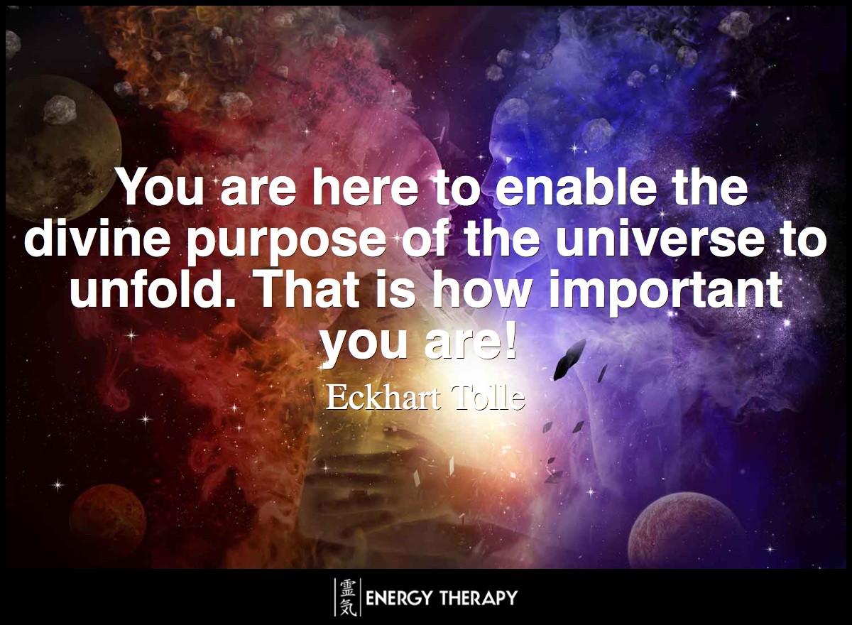  你们的存在揭示着宇宙神圣本源及其目的。你们是如此重要。 