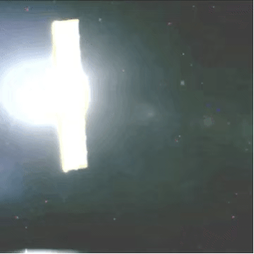 一支庞大的 “星际舰队” 飞过国际空间站 -2020年