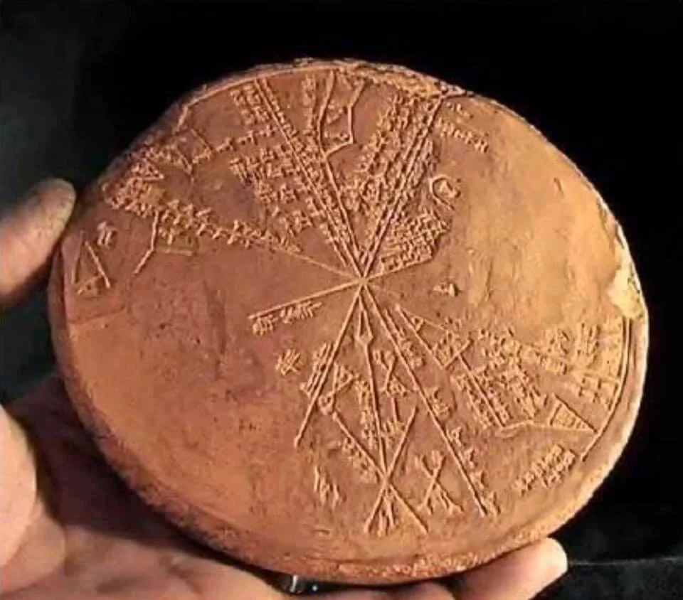 Sumerian Star Map from Ninive - 3,000 B.C..jpg