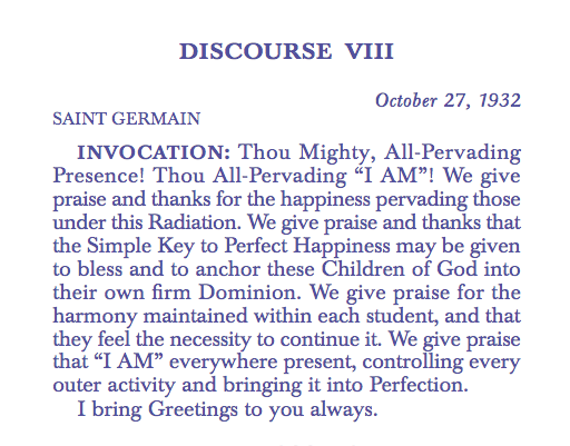 The “I AM” Discourses 8