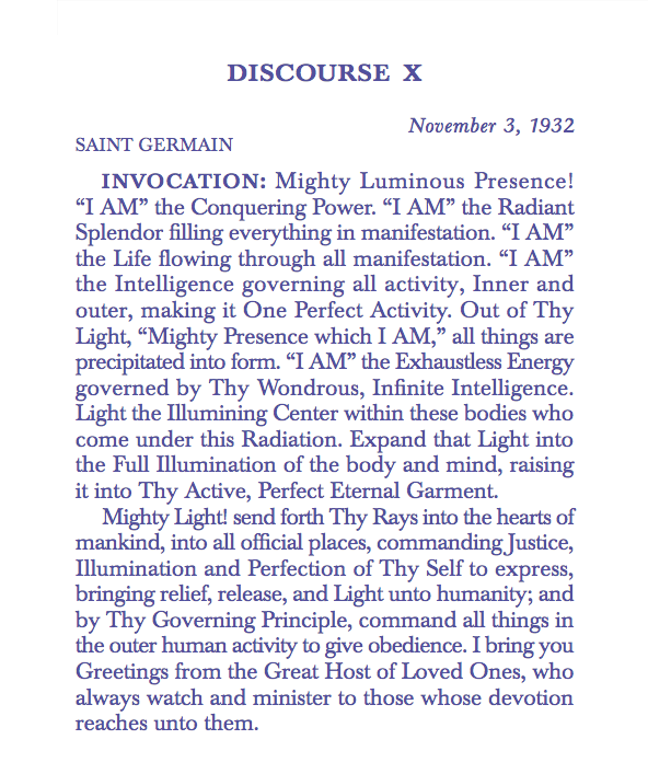 The “I AM” Discourses 10