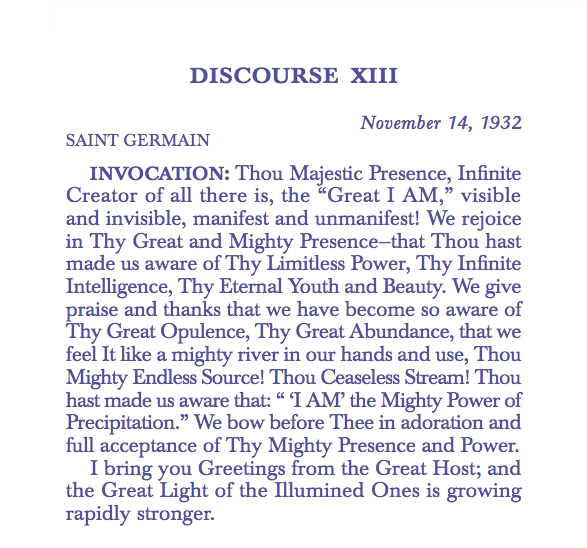 The “I AM” Discourses 13
