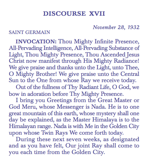 The “I AM” Discourses 17