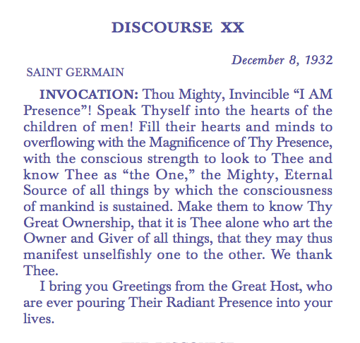 The “I AM” Discourses 20