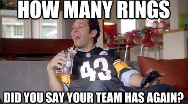 One of my favorite aspects of the campaign was seeing how Madden fans gave it a life of its own, using stills from the spots to create memes to spur on their own rivalries.