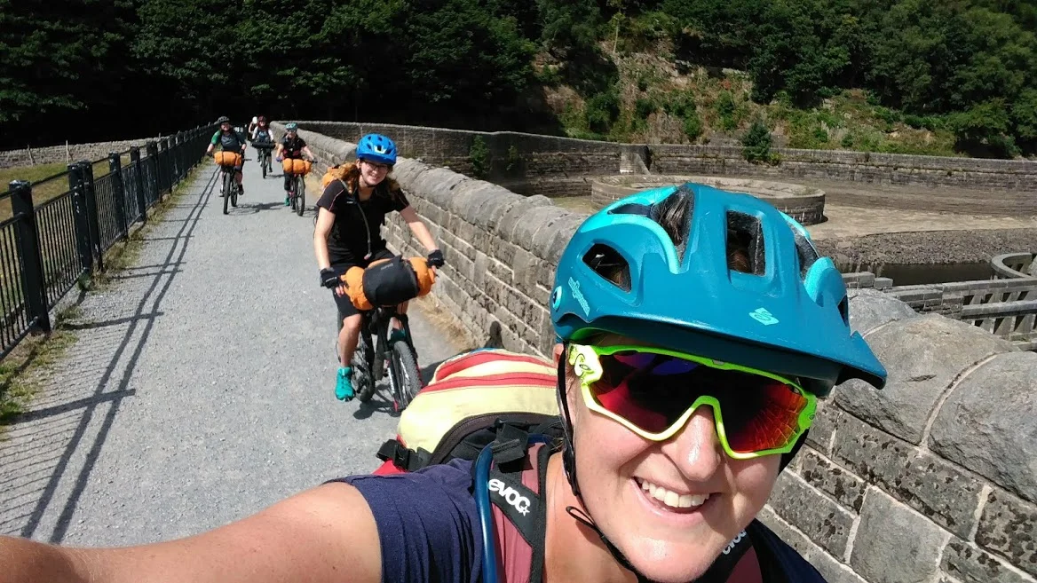 Sunshine and smiles on our Bikepacking trip
