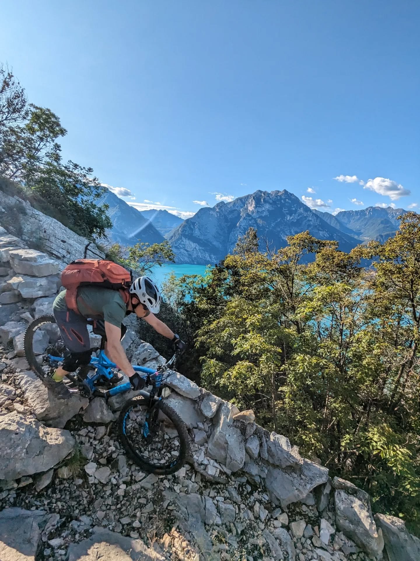 Ever dreamed of linking Lake Garda to Lake Como on two wheels? This is your chance. An epic week of technical, exposed singletrack through Italy's wildest terrain - built for experienced riders who want more.
From rocky ridgelines and remote valleys