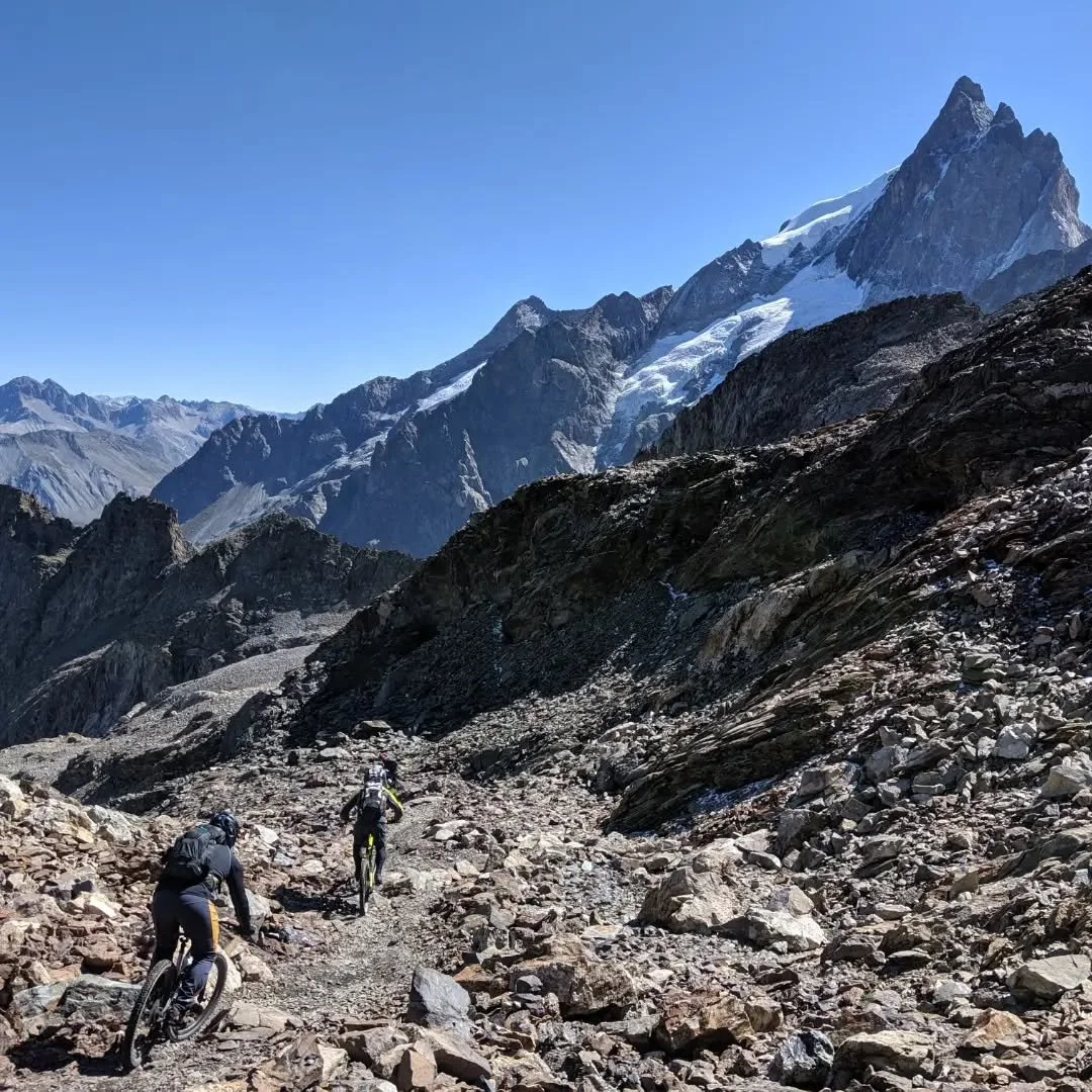 Our Hautes-Alpes Enduro Safari trip is the definition of paradise. 🚵

If you've never been to the Hautes-Alpes before, this trip is for you. Think fast, flowing singletrack through wild landscapes, spectacular glaciers, towering rocky peaks, and uns