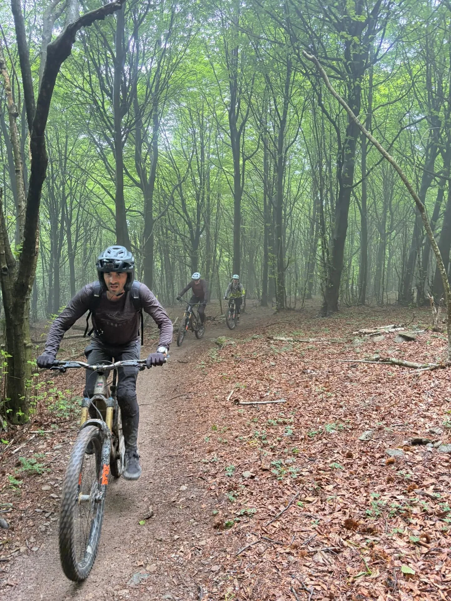 The first Trans Ligurian Odyssey trip of the year is underway in Finale! 🙌 @sandra_boerner is sharing the delights of the beautiful trails of Liguria and the group are in for a real treat this week, anyone who has ridden here knows these trails are 