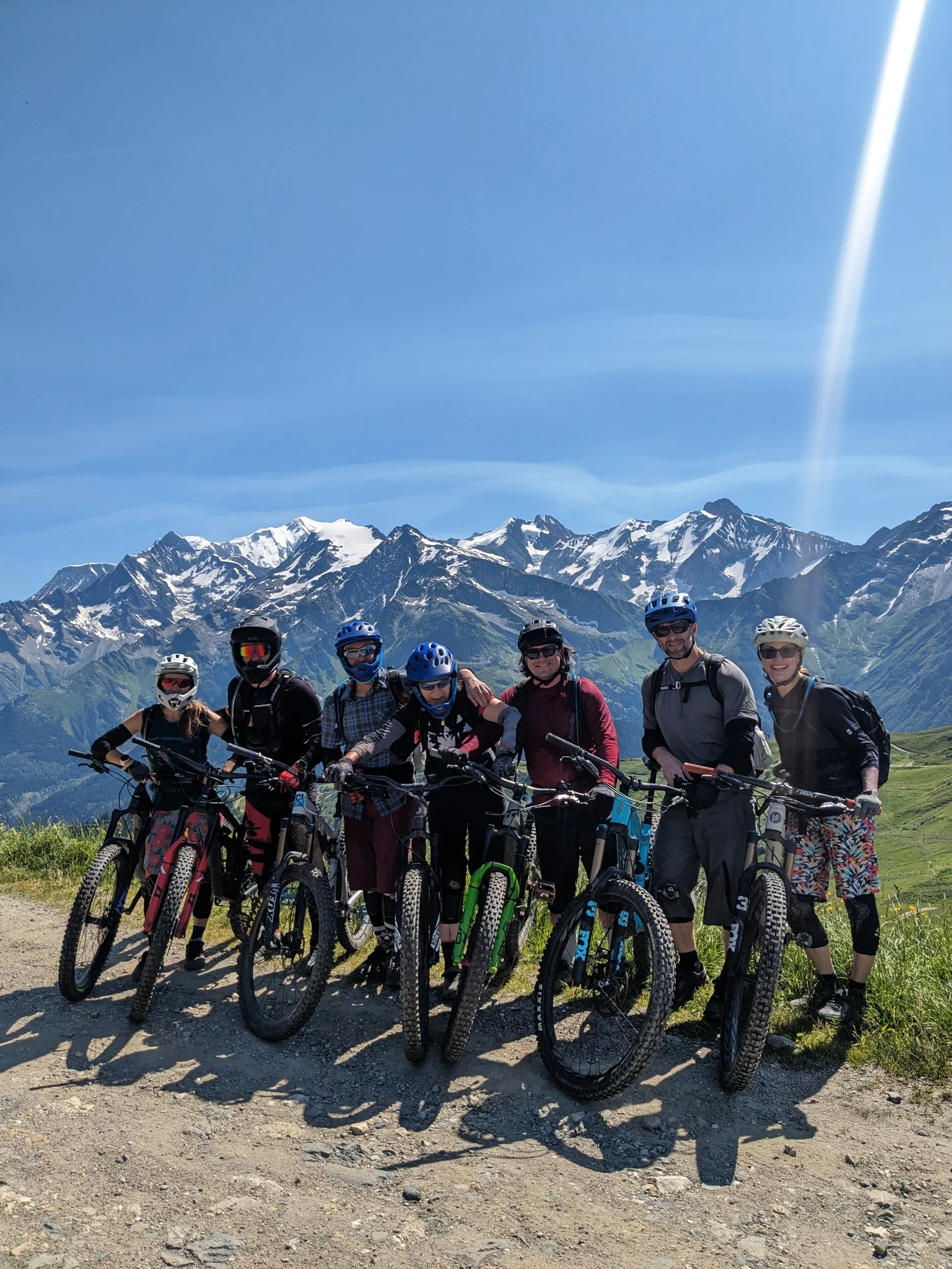 Tour du Mont Blanc Enduro mountain biking