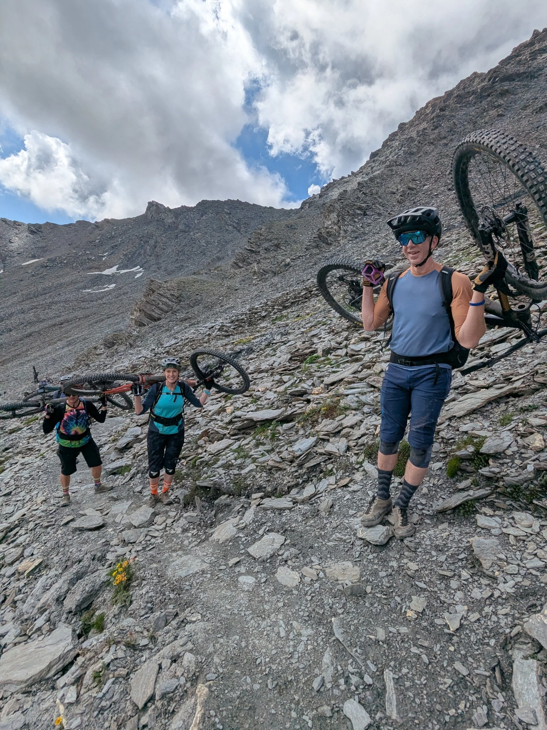 Hike a bike in the Queyras