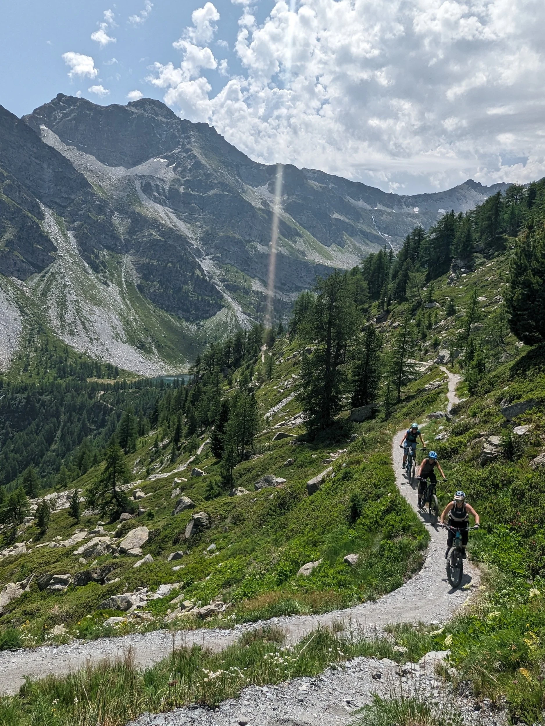 Mont Blanc Enduro mountain bike tour highlights
