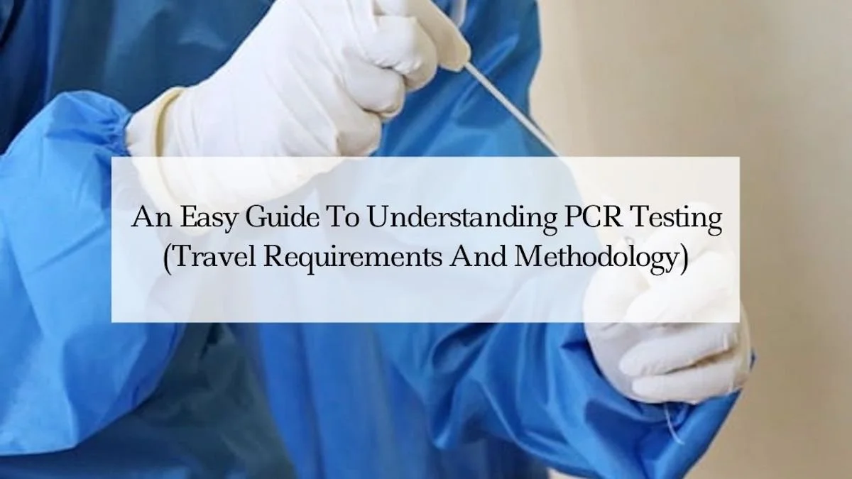 An Easy Guide To Understanding PCR Testing (Travel Requirements And Methodology)