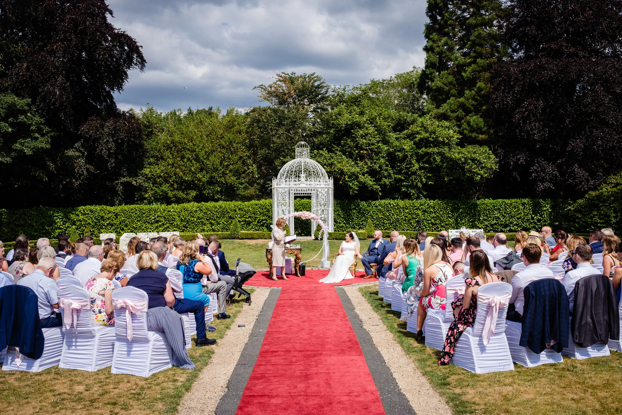 outdoor wedding ceremony ireland