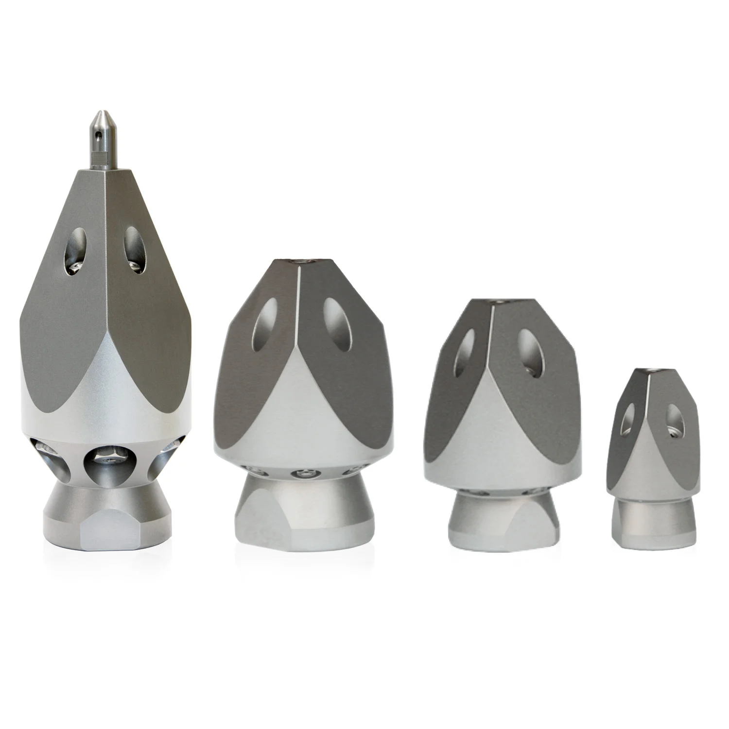 Chisel Nozzle for grease fats and other blockages in sewer pipe