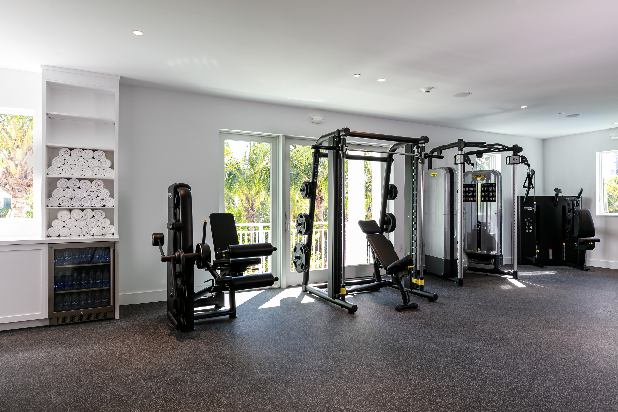  Weight-lifting Equipment Inside The Islands Of Islamorada’s Fitness Pavilion Available To Resort Guests. 