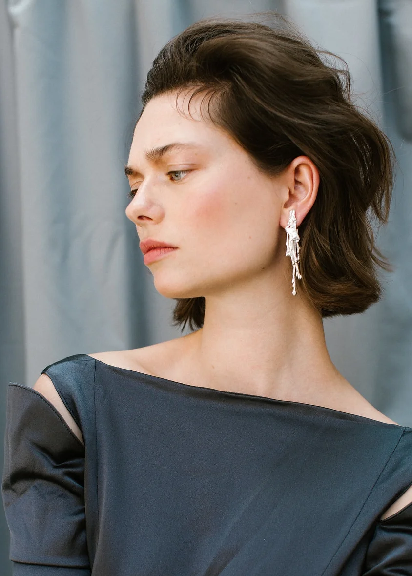 Unda Earring | Naturae Design - Handmade hair accessories and jewellery