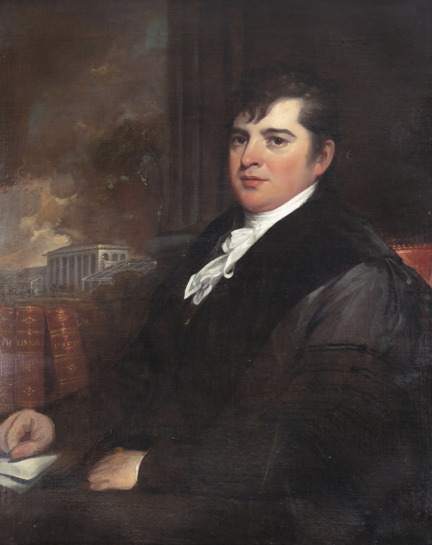 Portrait of David Hosack by John Trumbull (c. 1810)