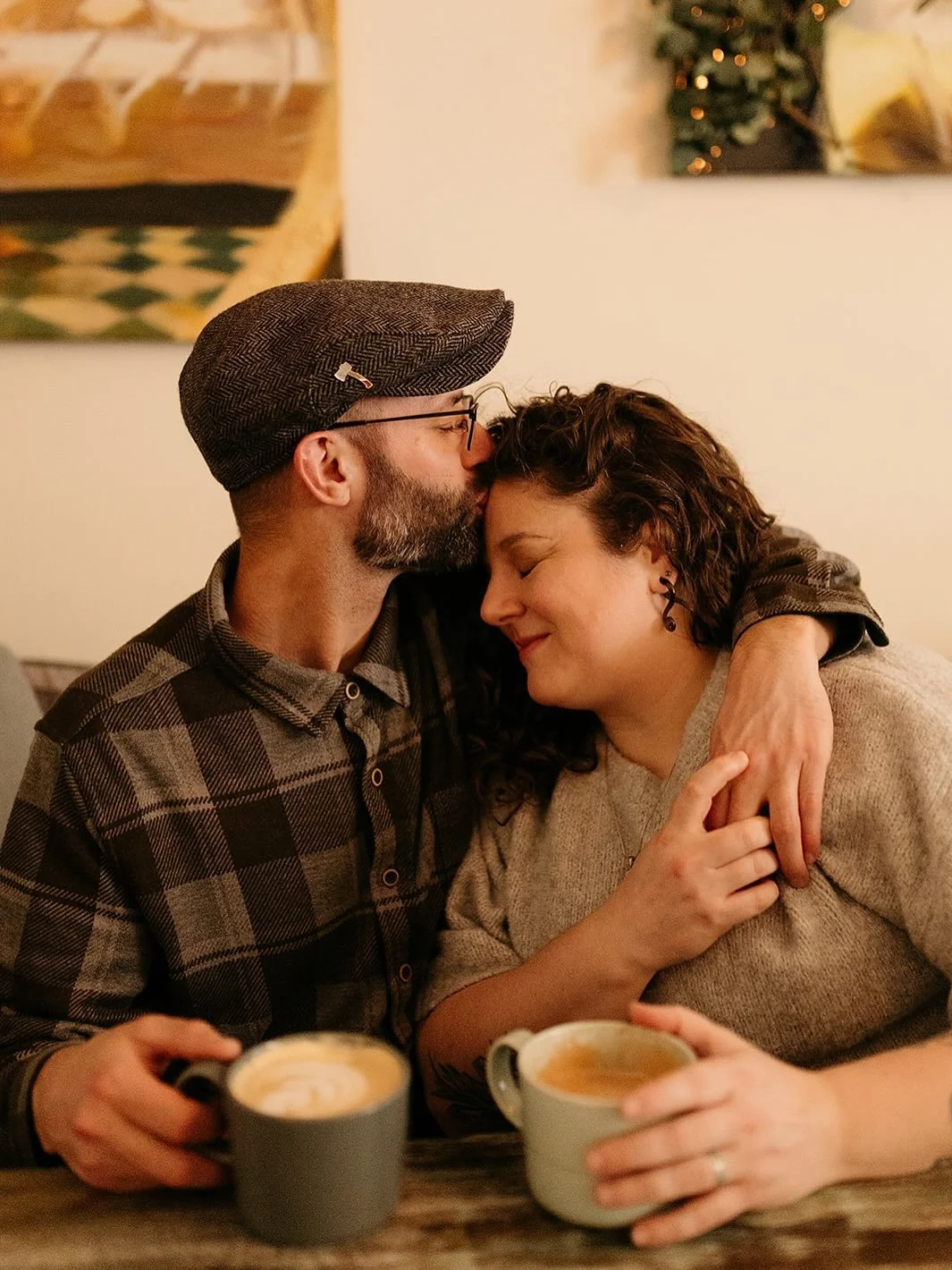 Love is in the air, and always in our lattes! 🥰 Happy #ValentinesDay from some of our favorite couples at Mon Vert Cafe.

#teamawesome #teamawesomemvc #woodstockvt #vermont