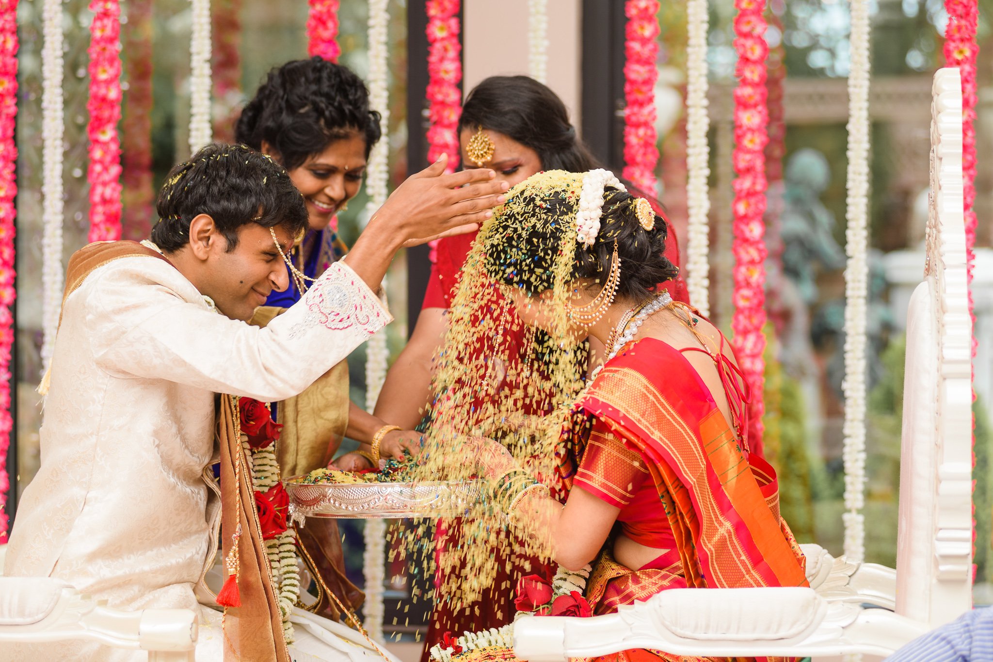 Marathi Wedding tradition photography by Indian wedding photographer