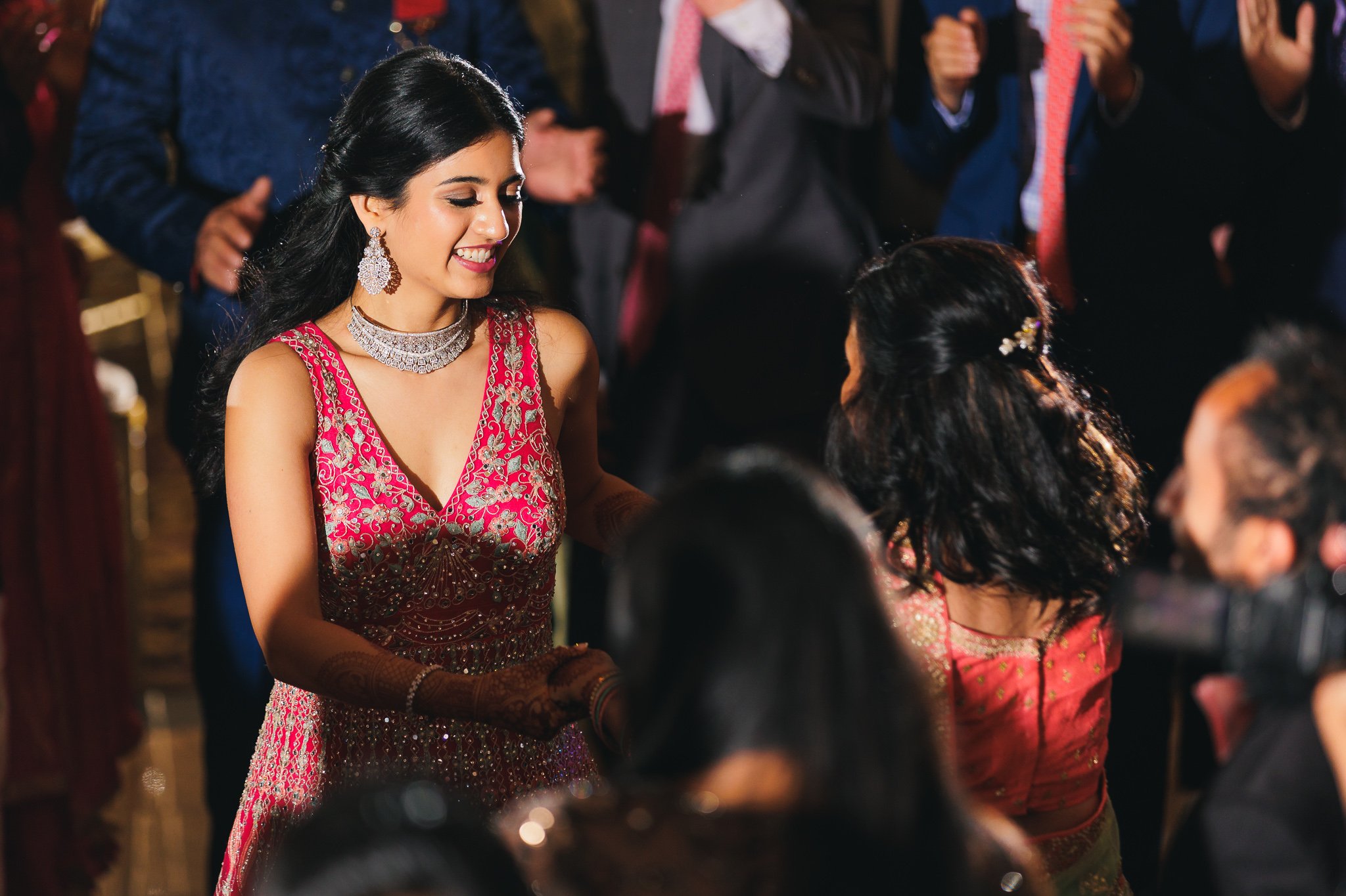 Reception photography by Indian wedding photographer in New Jersey