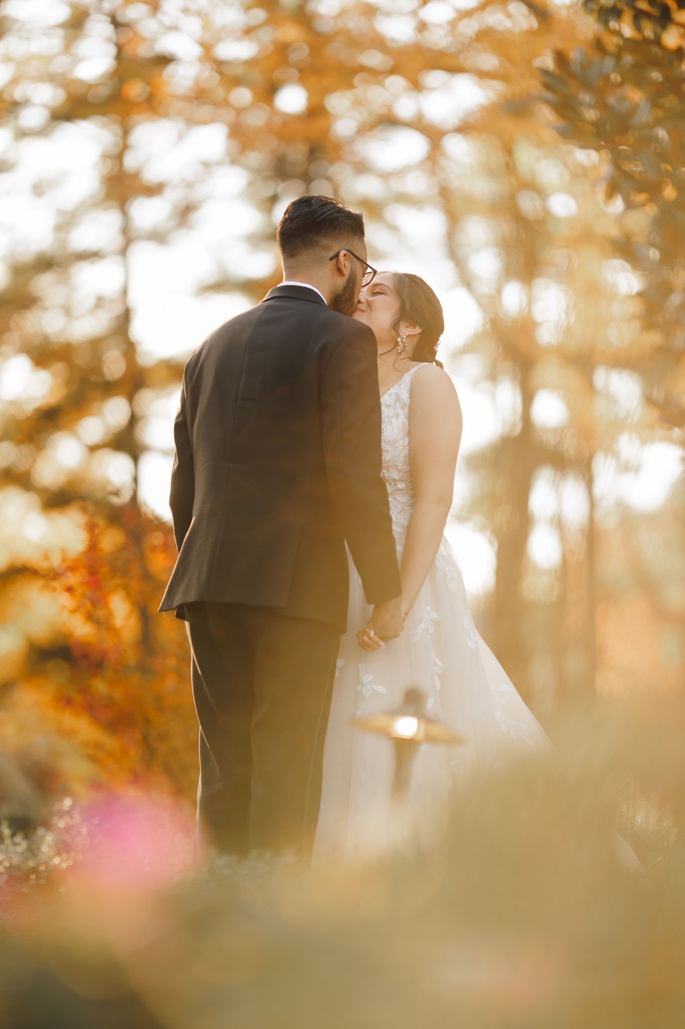  couple kissing photo