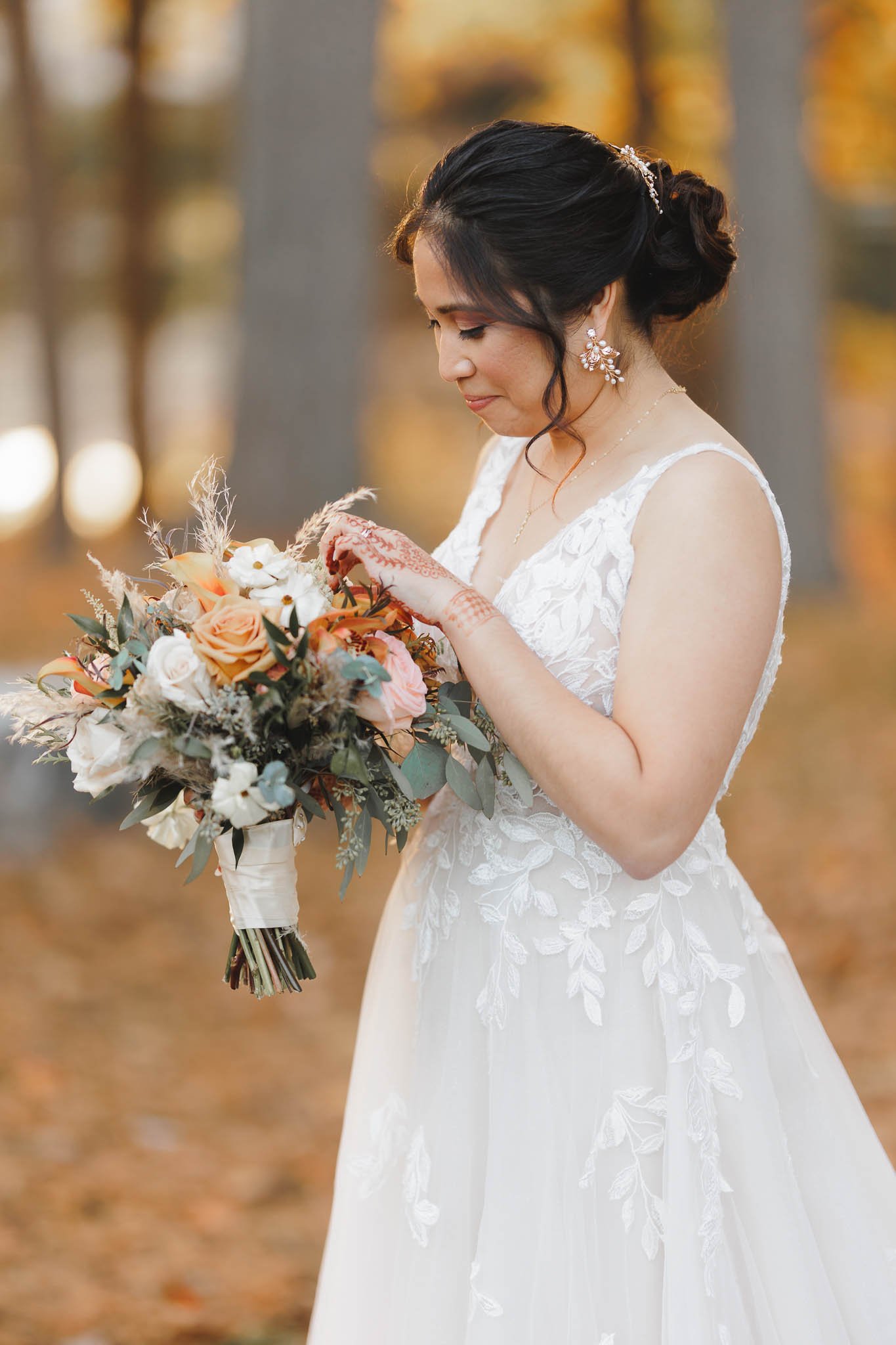 artistic bride photos