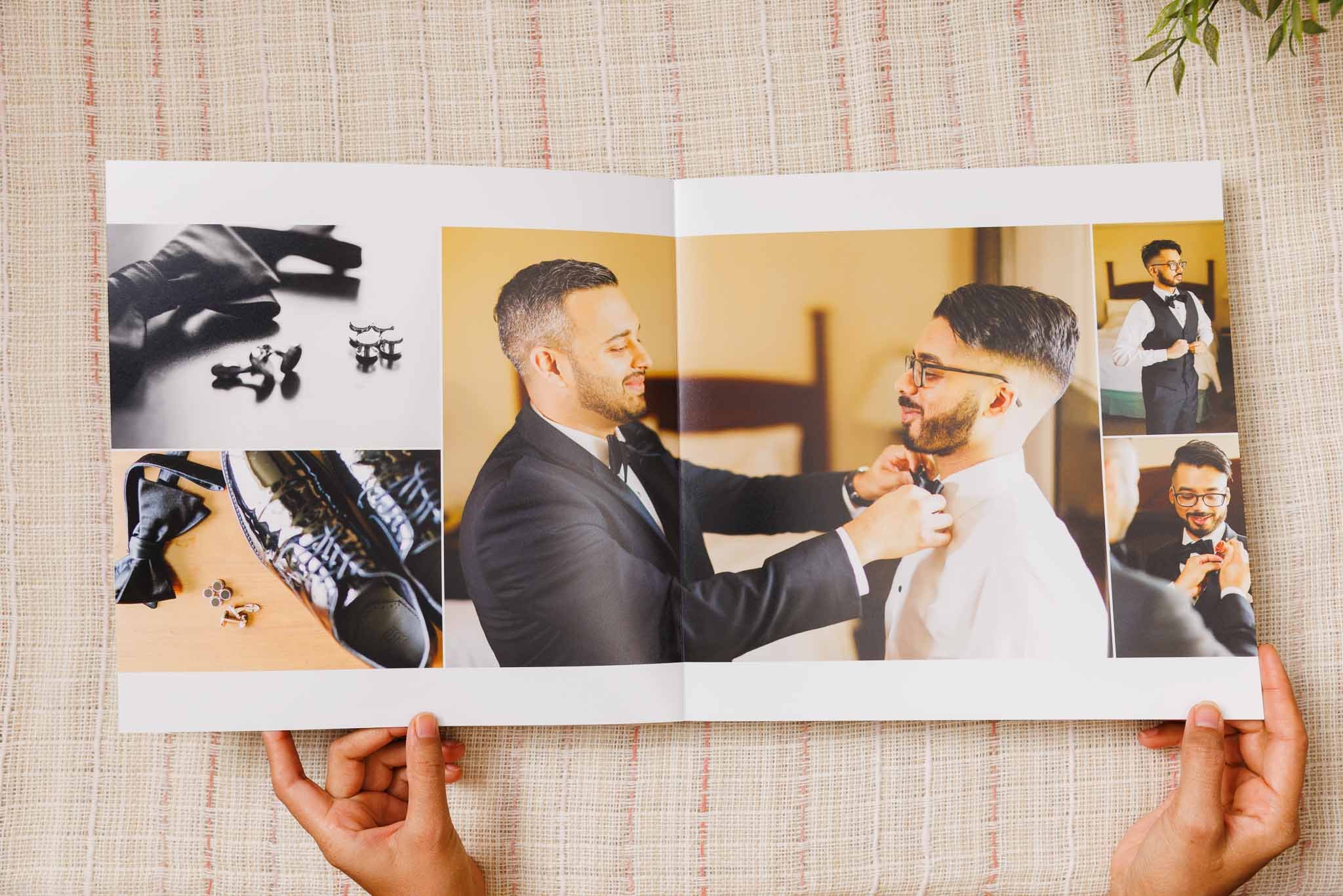 Customized Indian Wedding Album Delivered to Your Doorstep — Happy