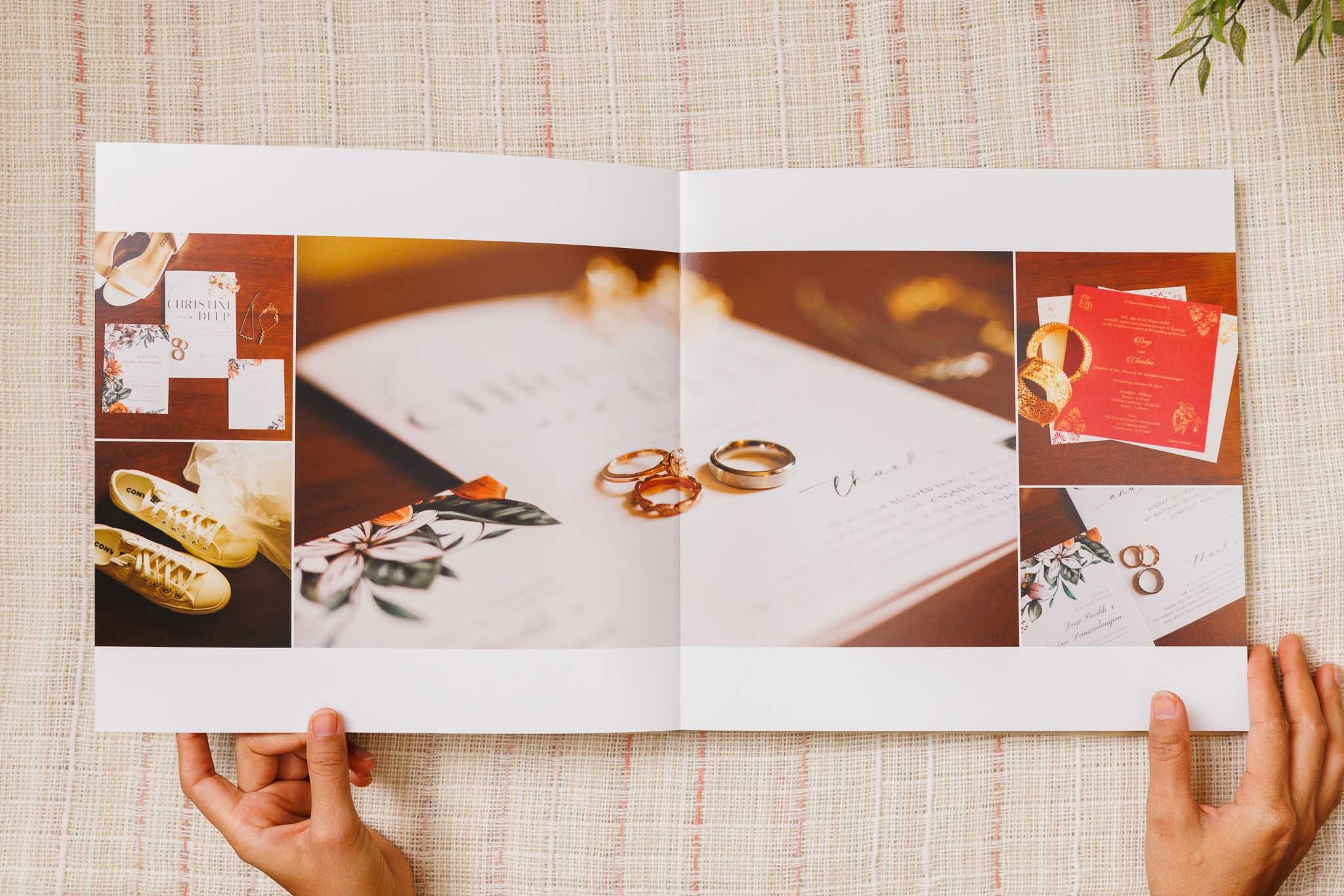 Customized Indian Wedding Album Delivered to Your Doorstep — Happy Films